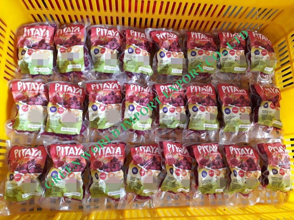 Frozen Dragon Fruit/ Pitaya from Vietnam with good quality and best price