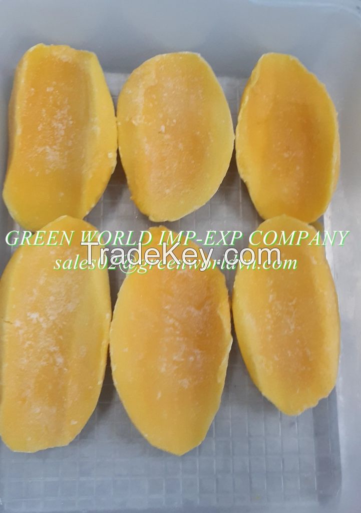 FROZEN/ IQF CAT CHU MANGO WITH COMPETITIVE PRICE