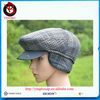 Good quality peak hat with short brim winter hat