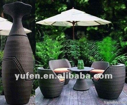 aluminum rattan outdoor leisure furniture