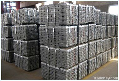 Zinc ingots