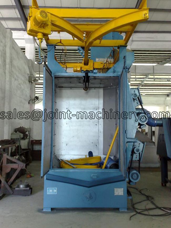 Spinner hanger shot blasting machine/equipment