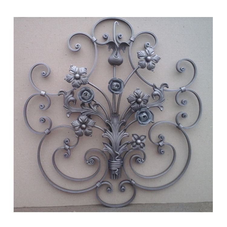 Wrought Iron Gate Railing Panels