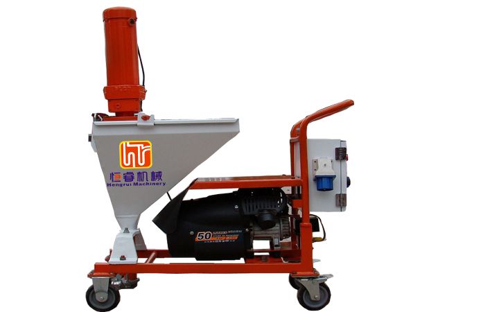 wall gypsum spraying machine