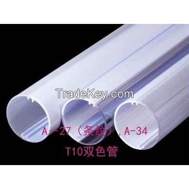 T10 bi-color cover for led tubes