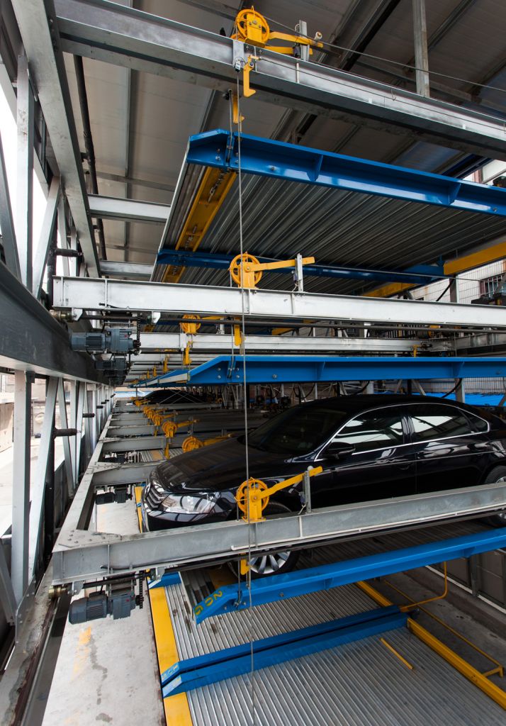 Sinoparking 5 layer puzzle parking system mechanical car lift