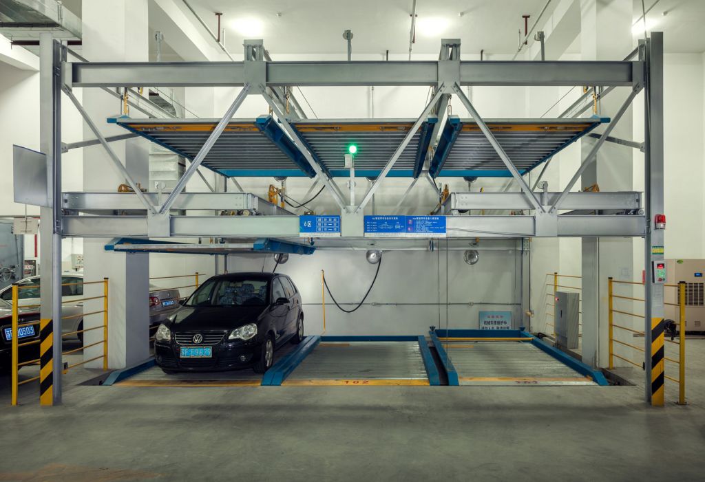 Sinoparking 3 layer puzzle parking system mechanical car lift