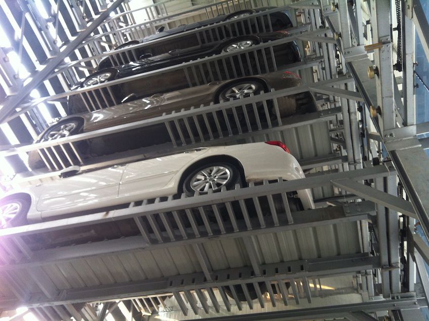 Sinoparking 7-15 layers puzzle parking system mechanical car lift