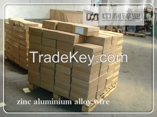 quality zinc-aluminum alloy wire for electroplating enterprises