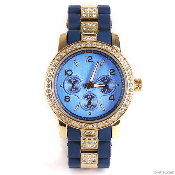 2013 latest women watch silicone fashion gift watch