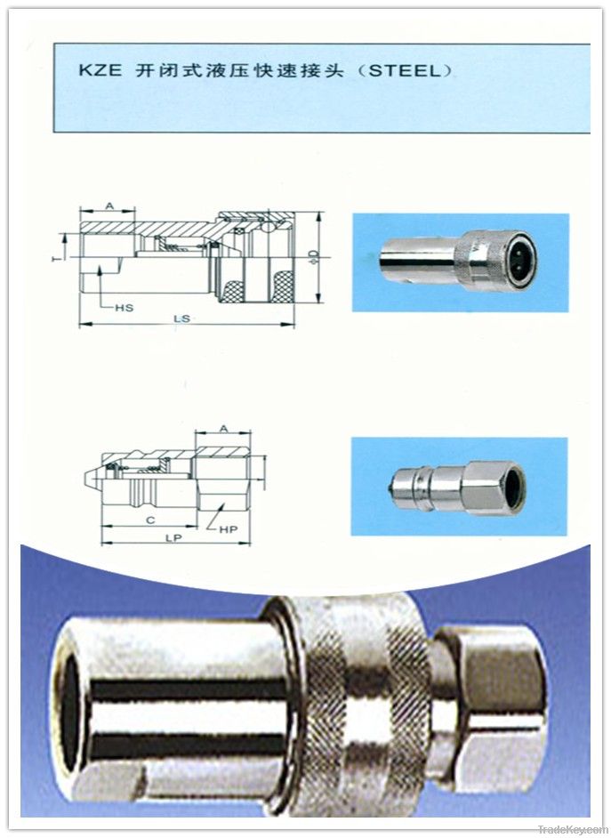 hydraulic quick coupling