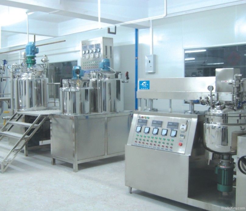 Yuxiang RHJ-Hydraulic lifting vacuum emulsifying homogenizer