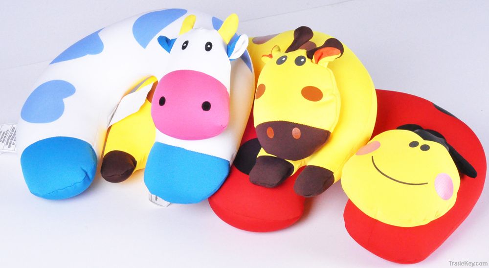 Animal  design Neck Pillow, inflatable neck pillow, travel neck pillow