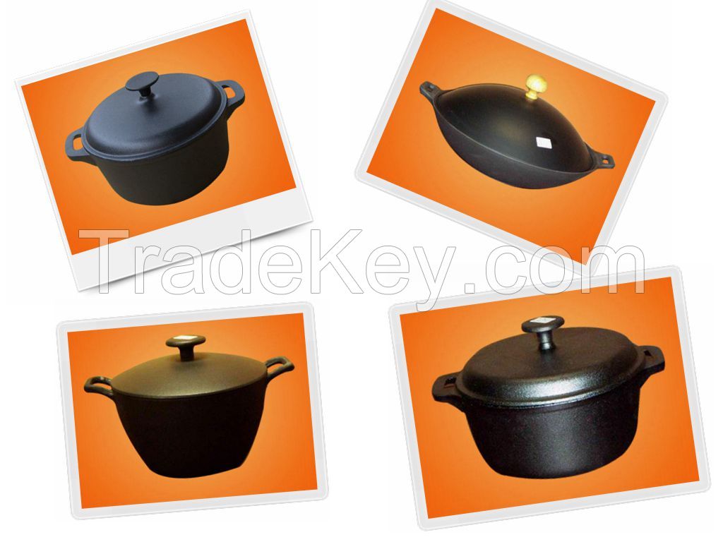 cast iron casseroles