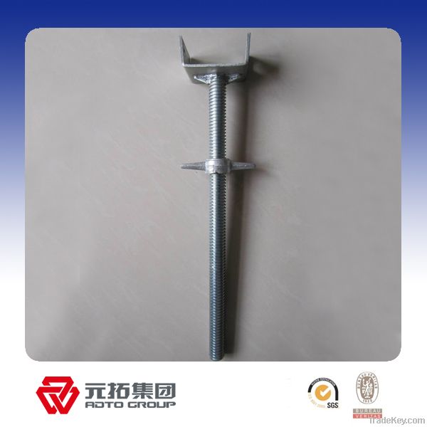 Pre-galvanized/painted steel screw solid/hollow U head jack