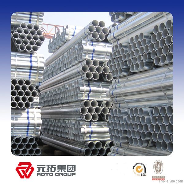 Hot dipped galvanized /pregalvanized/painted/black steel pipe