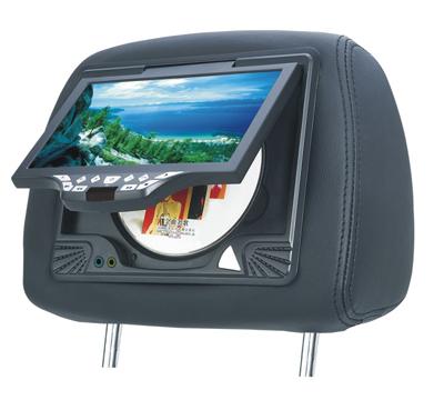 7" Headrest TFT DVD