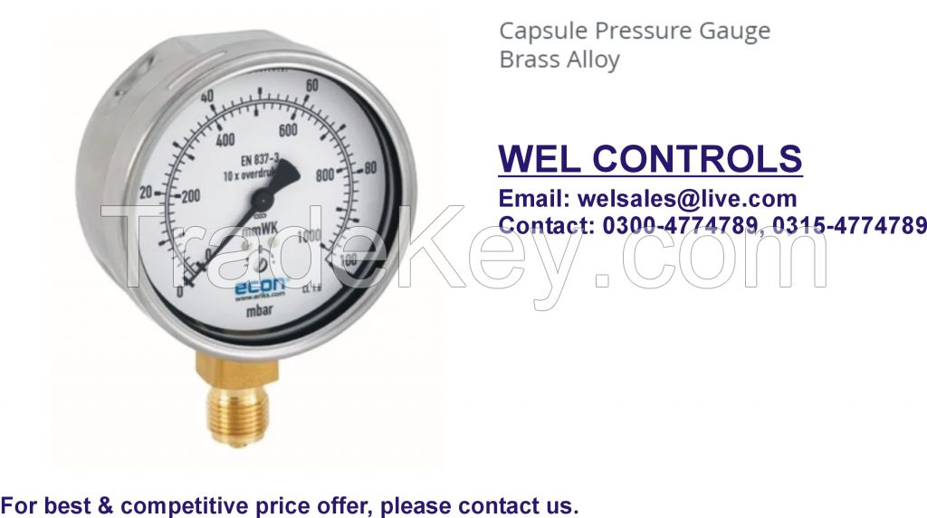 WIKA Pressure Gauge in Pakistan