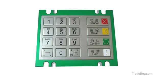 enctypted atm metal numeric keypad