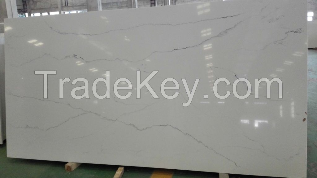 Quartz Stone Slab Statuario