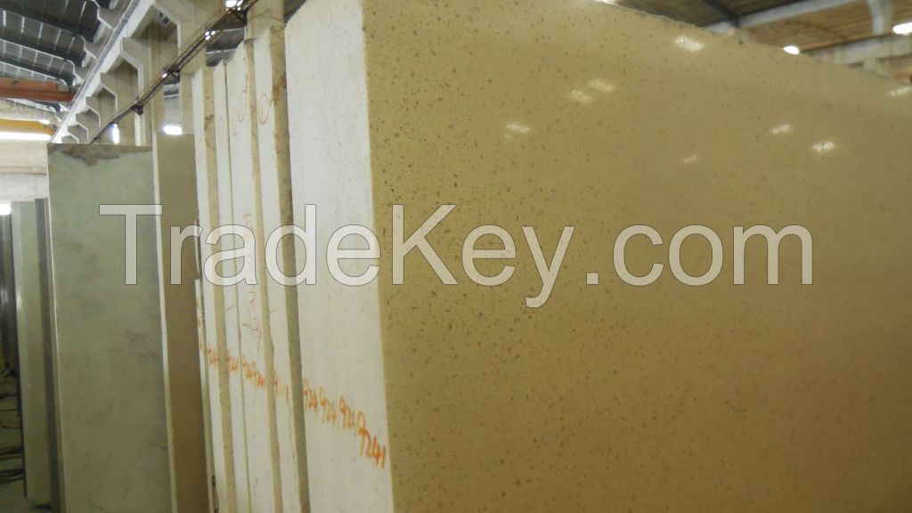 Quartz Stone Slab Single color #9241