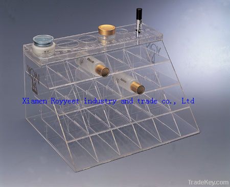 Acrylic cosmetic displays