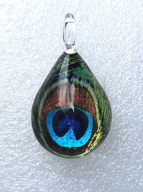 Handmade glass pendants