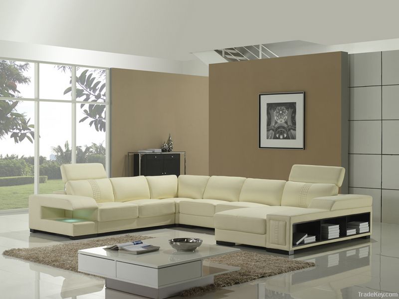 Corner leather sofas