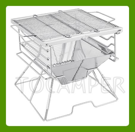 Stainless Steel Portable Folding Grill For Camping MW-A004