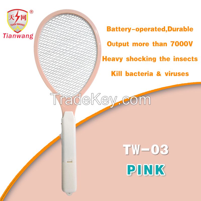 2016 CE &amp; Rohs Battery Operated Mosquito Swatter with LED Light