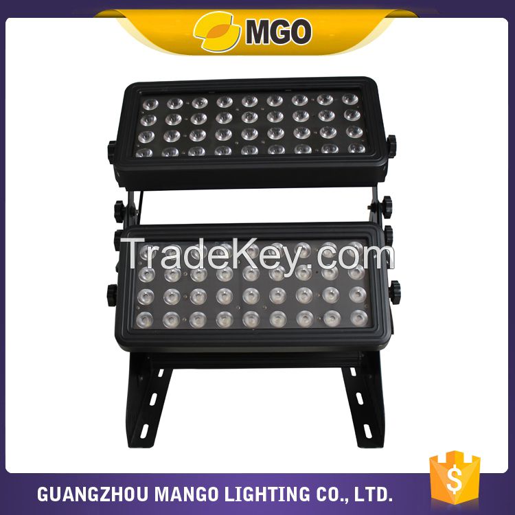 72*10w LED double head RGBW color change Wall Washer Light