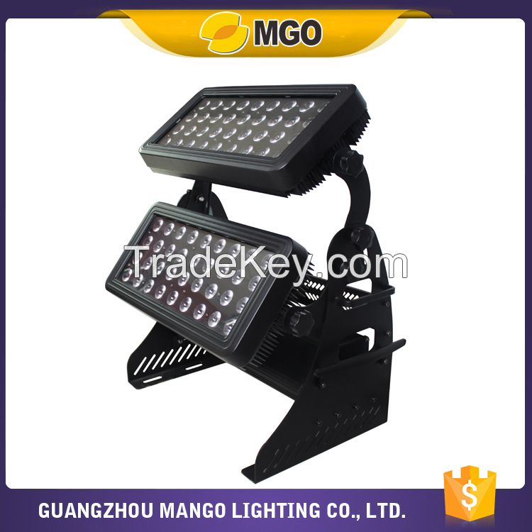 72*10w LED double head RGBW color change Wall Washer Light