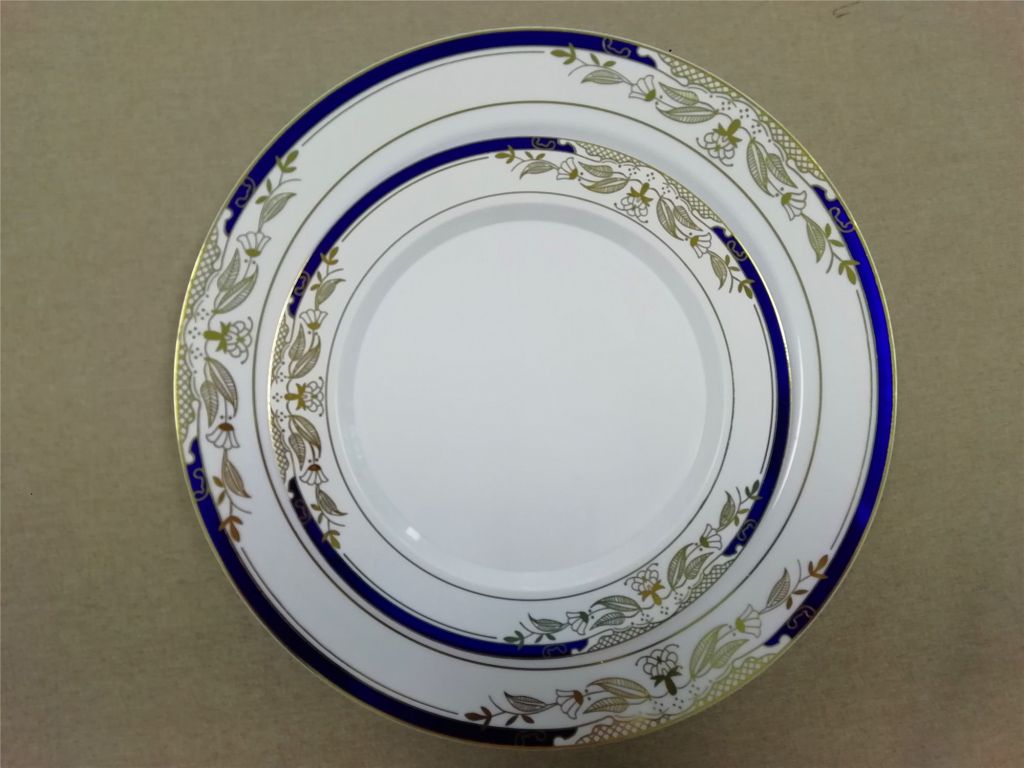 7.5/9/10.25 inch china like Plates