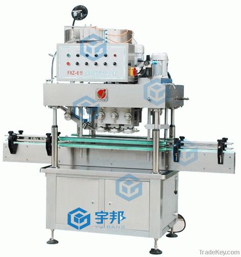 In-line screw cap machine