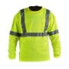 Reflective t shirt long sleeve high visibility shirt