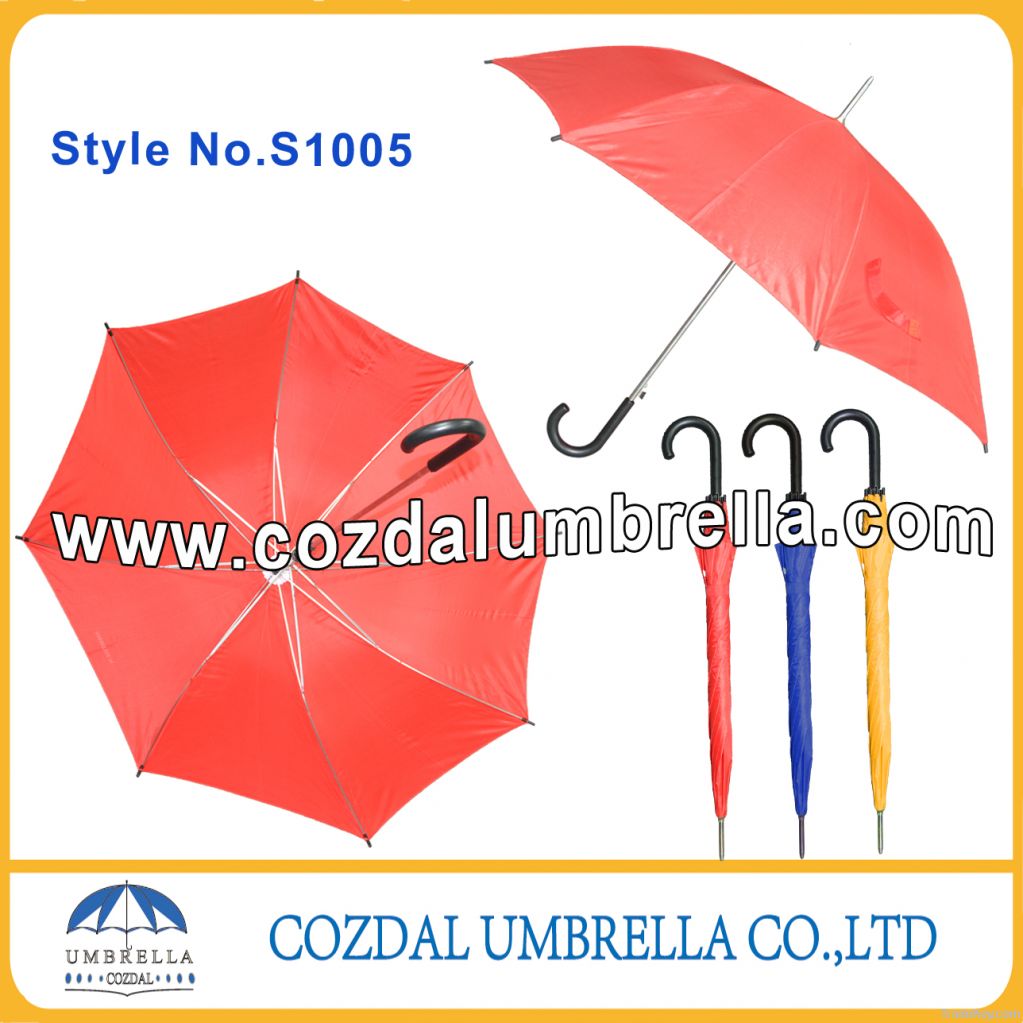 cheap straight umbrella, promotional umbrella