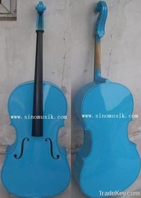 China cheap colour plywood student cello  hot sale practice cello