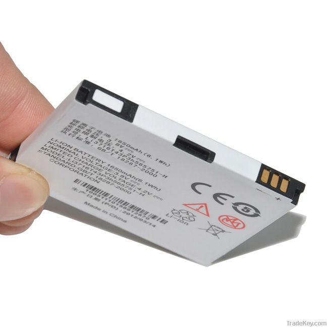 High Capacity 3.7V 1650mah Mobile Battery   Li3716T43P3h565751-H for Z