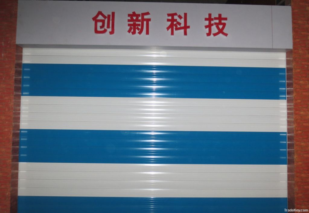 Aluminum alloy roller shutter door