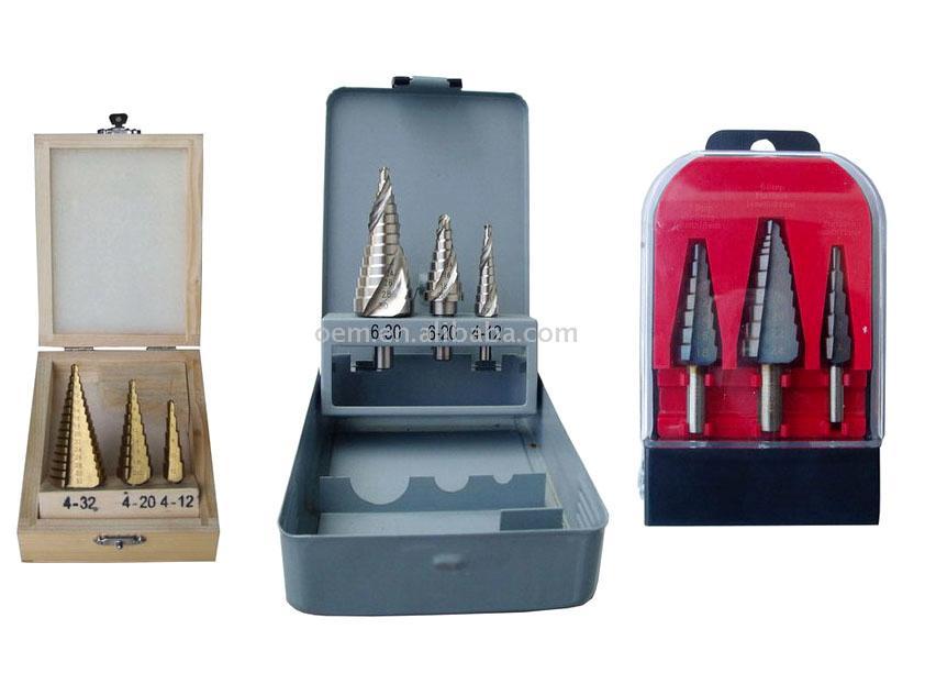 Step Drill Bits Set