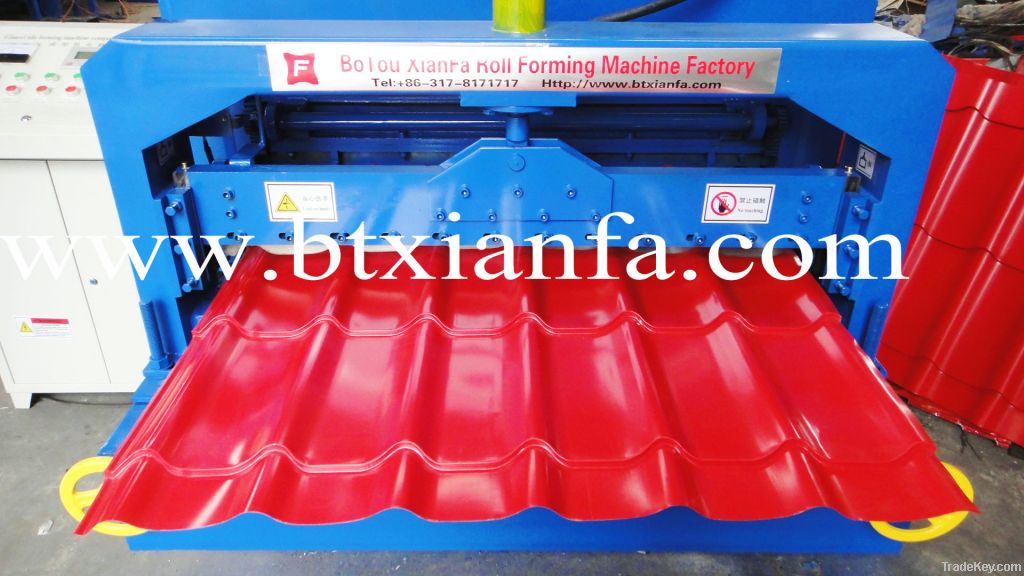 Glazed Tile Color Metal Roof Sheet Forming Machine