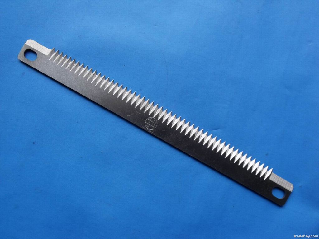 JHF food packing knife/saw blade for vertical packing machine