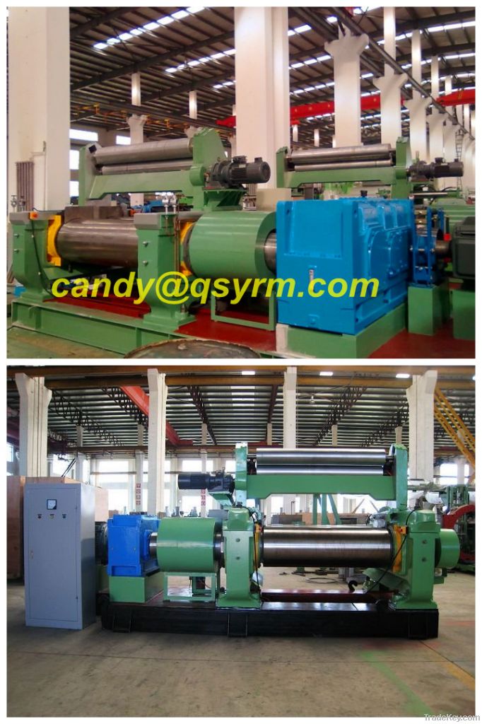 (Hardened reducer, bearing bush ) Rubber Open Mixing Mill / Rubber Mi