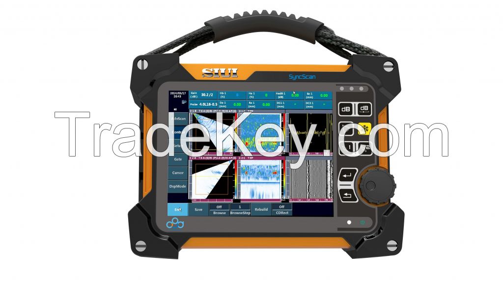 Phased array and TOFD ultrasonic flaw detector SyncScan