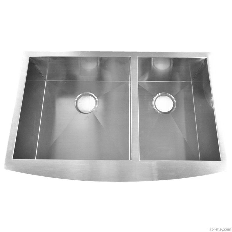 Stainless steel welded sink