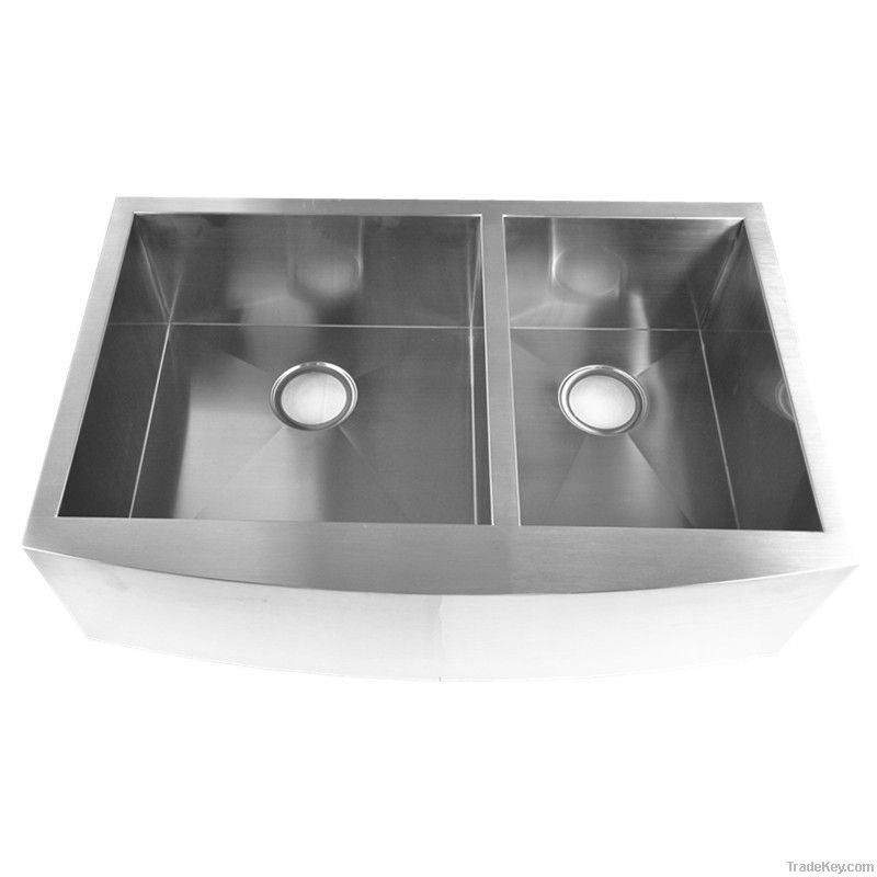 Stainless steel welded sink