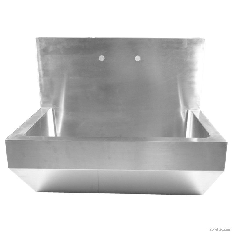 Stainless steel welded sink