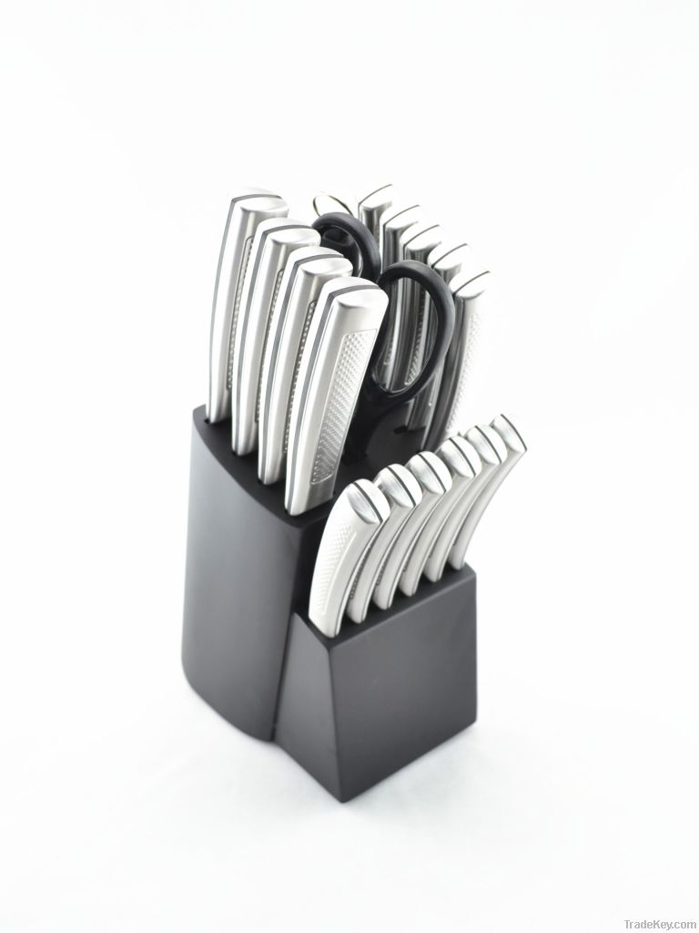 Stainless steel kitchen knife set