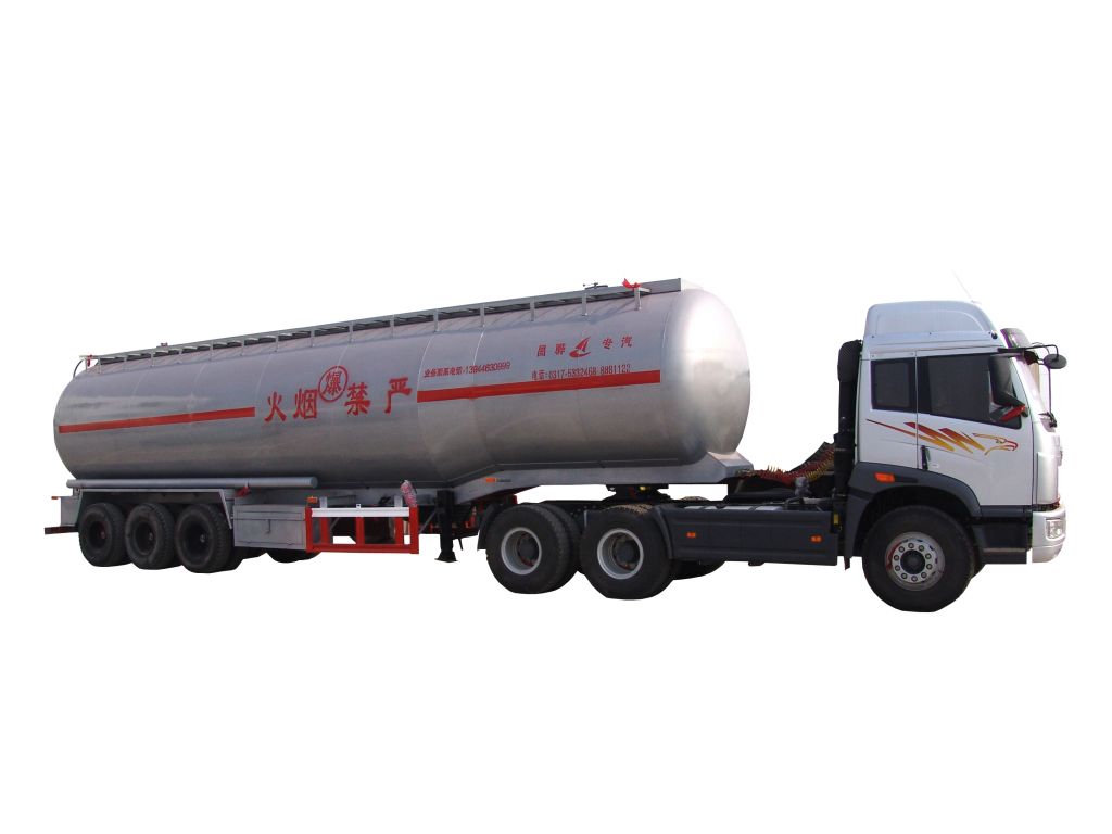 40CBM Stainless steel tank semi trailer TRUCK