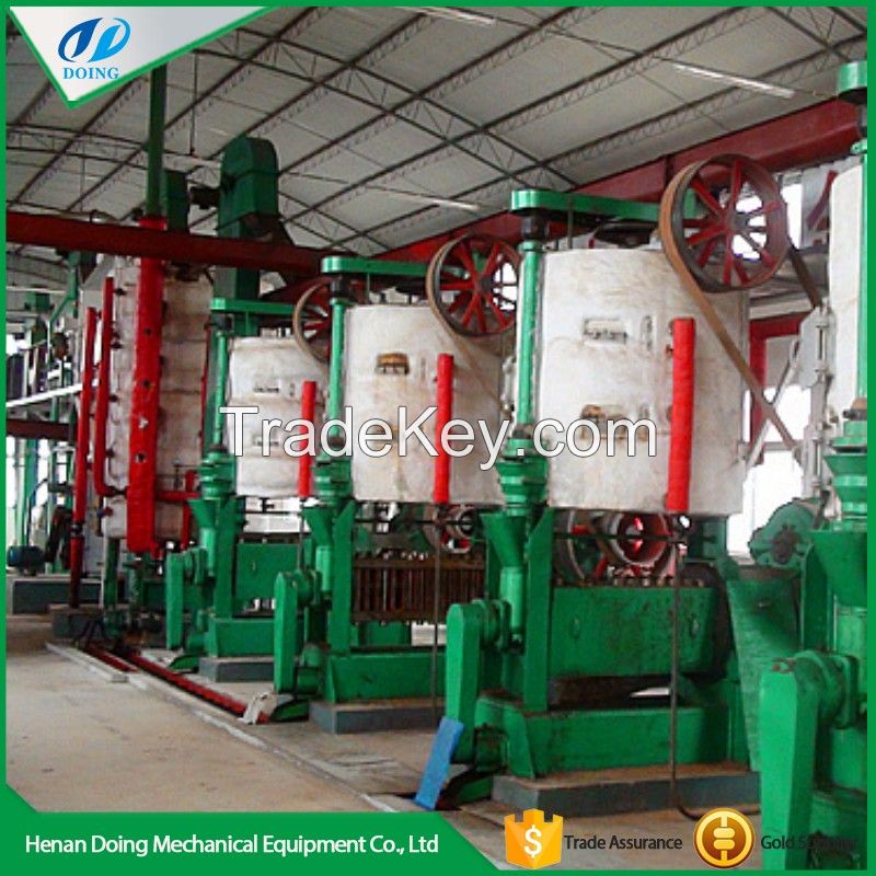 high oil yield food grade rice bran oil making machine